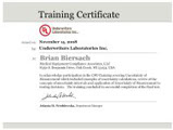 Brian Biersach Certificate