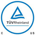 US, Canada TUV Rheinland Mark